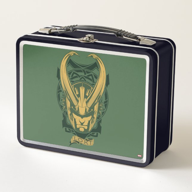 Lunch Box Classique Avengers | Norse Loki Graphic (Devant)