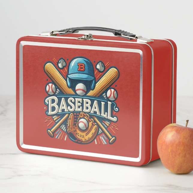 Lunch Box Classique Baseball Essentials / Stylish Retro Lege (En situation)