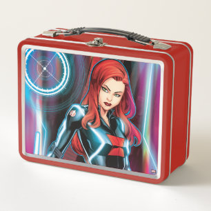 Lunch Box Classiques Avengers   Black Widow Néon Lumineux