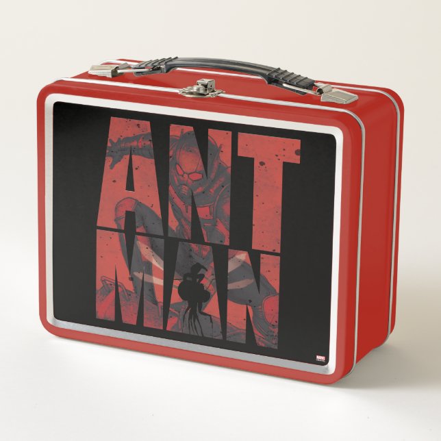 Lunch Box Classiques Avengers | Graphique du nom d'Ant-Man (Devant)
