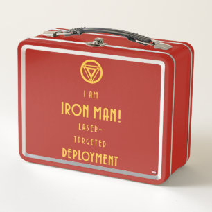 Lunch Box Classiques Avengers   Typographie Iron Man