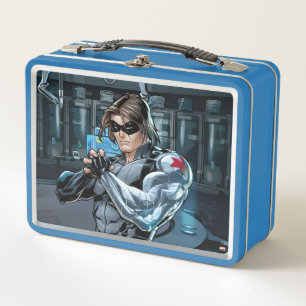Lunch Box Classiques Avengers   Winter Soldier tenant le poi