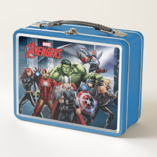 Lunch Box Classiques des Avengers Thor menant les Avengers