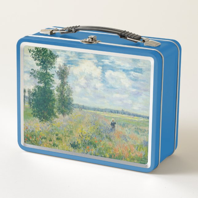 Lunch Box Claude Monet - Champs de pavot près d'Argenteuil ( (Devant)