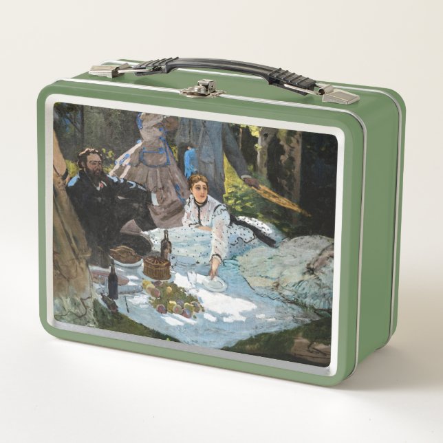 Lunch Box Claude Monet - Déjeuner sur l'herbe, panneau droit (Devant)