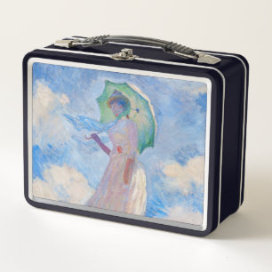 Lunch Box Claude Monet - Femme avec Parasol face à gauche