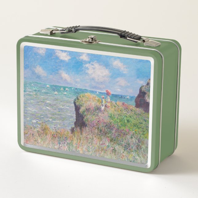 Lunch Box Claude Monet - Promenade Cliff à Pourville (Devant)