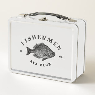 Lunch Box Club de pêcheurs en mer