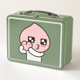 Lunch Box Cœur d'Apeach  Apeach Cœur  Cœur de pêche pour vou