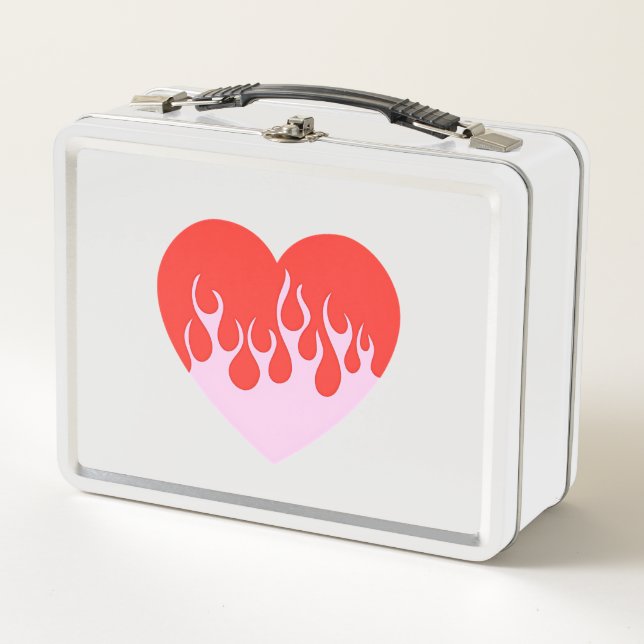 Lunch Box Cœur de feu (Devant)