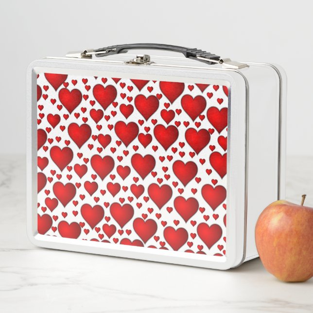 Lunch Box Coeurs (En situation)