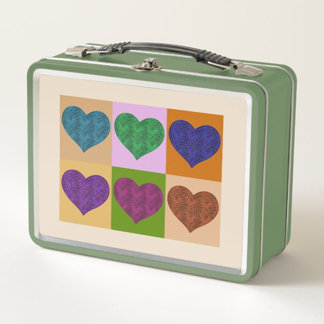 LUNCH BOX COEURS A-MAZE-ING (Devant)