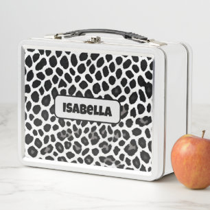 Lunch Box Collection Luxe White Leopard Elégante
