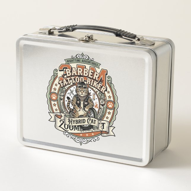 Lunch Box Comptable Saison Fiscale Chat Comptable Saison Fis (Devant)