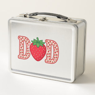 Lunch Box Conception de chemise vectorielle lettrage fraise 