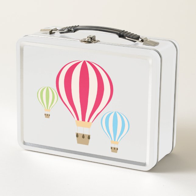 Lunch Box Conception de Montgolfières (Devant)