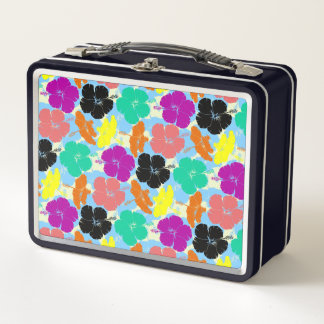 Lunch Box Conception de motifs de fleurs colorés