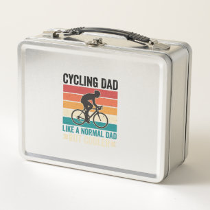 Lunch Box Conception de T-Shirt de Papa Cycliste Vintage pou