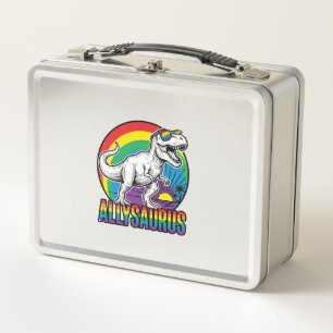 Lunch Box Conception de T-Shirt Vintage Allysaurus Dinosaure