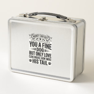 Lunch Box Conception de typographie de citation d'amant de c