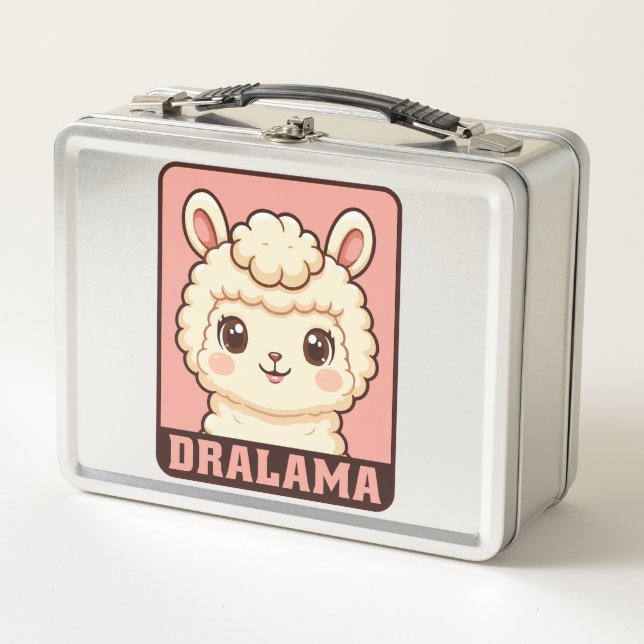 Lunch Box Conception d'illustration de lama mignon (Devant)
