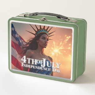 Lunch Box Conception splendide du 4 juillet - Feux d'artific