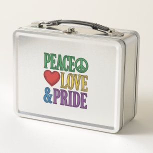 Lunch Box Conception vectorielle de gravure vintage Peace Lo