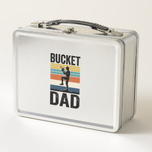 Lunch Box Conception vectorielle de papa de seau de baseball