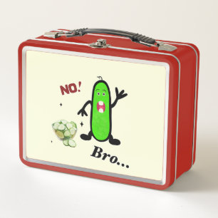 Lunch Box Concombre drôle
