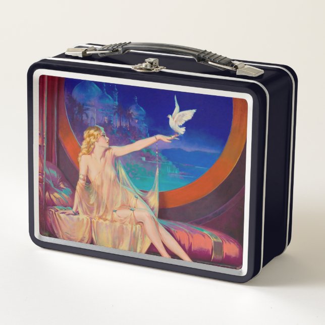 Lunch Box Concubine de Sultana le sultan arabe 1925 (Devant)