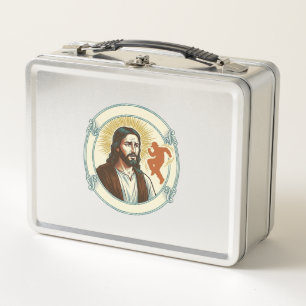 Lunch Box Confus Jésus Tendance Virale Danse Silhouette Vidé
