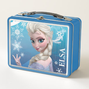 Lunch Box congelé  Elsa au-dessus du sourire des épaules