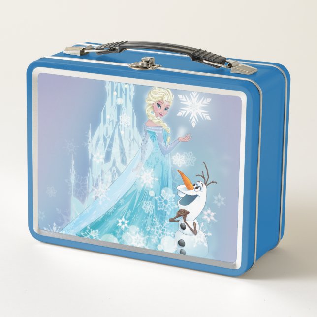 Lunch Box congelé| Elsa et Olaf - Luminosité d'Icy (Devant)