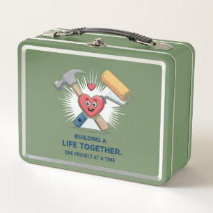 Lunch Box Construire une vie ensemble   Maison de couple DIY