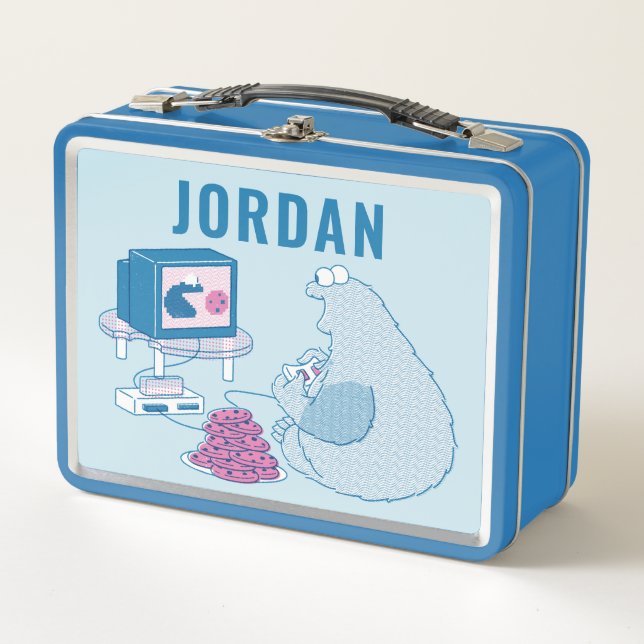 Lunch Box Cookie Monster | Désolé, J'Ai Des Plans (Devant)