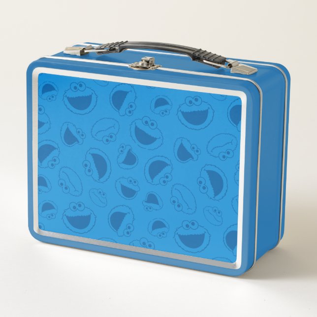 Lunch Box Cookie Monster | Me Awesome Motif bleu (Devant)