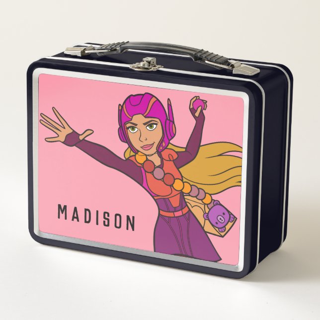 Lunch Box Costume rose citron miel (Devant)