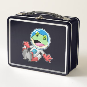 Lunch Box Costume spatial de l'astronaute de grenouille