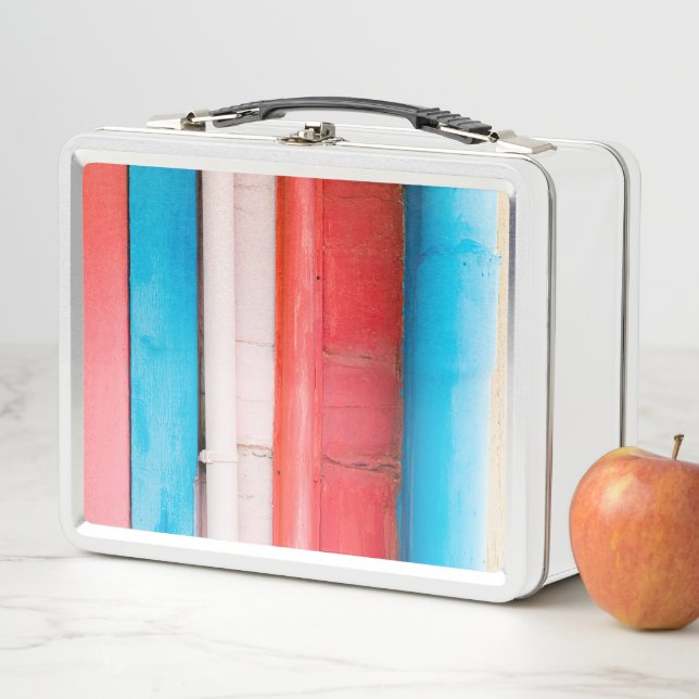 Lunch Box Couleurs caribéennes - abstrait (En situation)