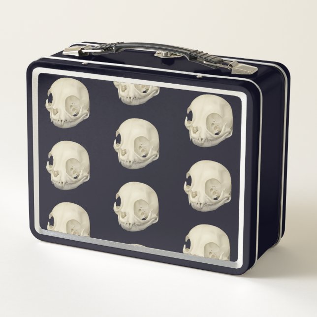 Lunch Box Crâne de chat (Dos)