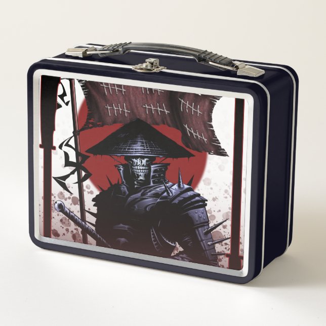 Lunch Box Crâne de Samurai (Devant)