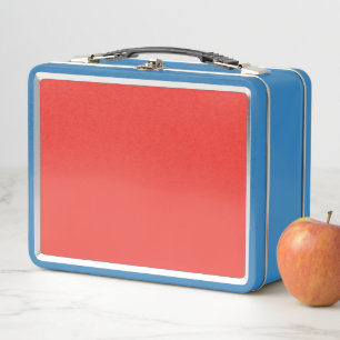 Lunch Box Créer un Arrière - plan rouge frappant avec bordur