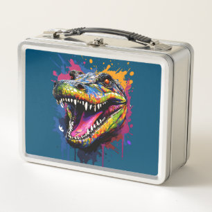 Lunch Box Crocodile coloré