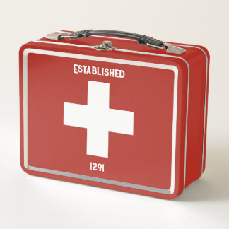 Lunch Box Cross Switzerland - Established 1291