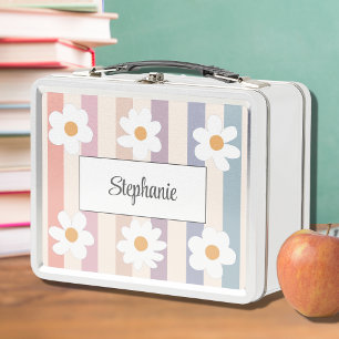Lunch Box Cute Daisy Motif Girly