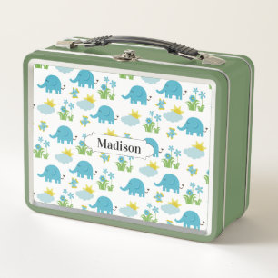 Lunch Box Cute Elephant Motif personnalisé boîte à lunch