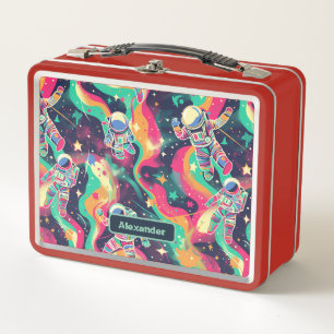 Lunch Box Cute Enfants Astronaut Personnalisé