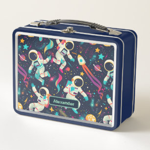 Lunch Box Cute Enfants Astronaut Personnalisé