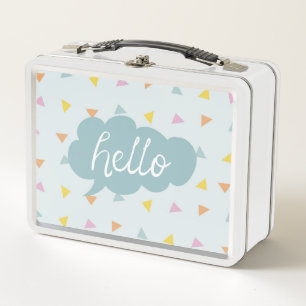 Lunch Box Cute Pastel Hello