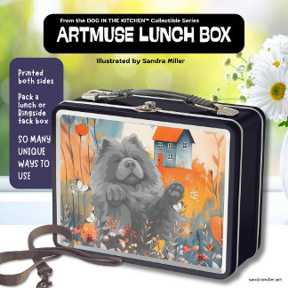 Lunch Box DAME SUSPECTE le chow bleu